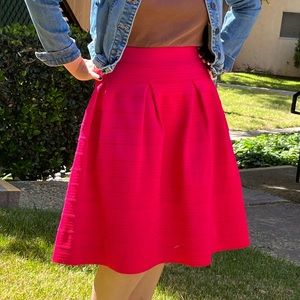 XL Pink Stretch Skirt from New York & Company